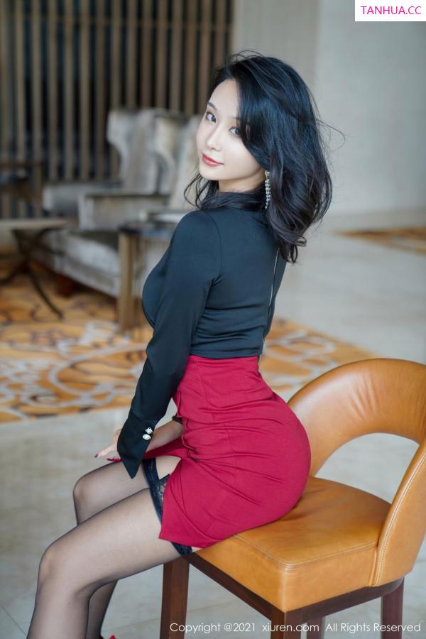 刘艺蕾  小姐姐蓝夏Akasha 魅惑多姿经典职场OL第3张图片